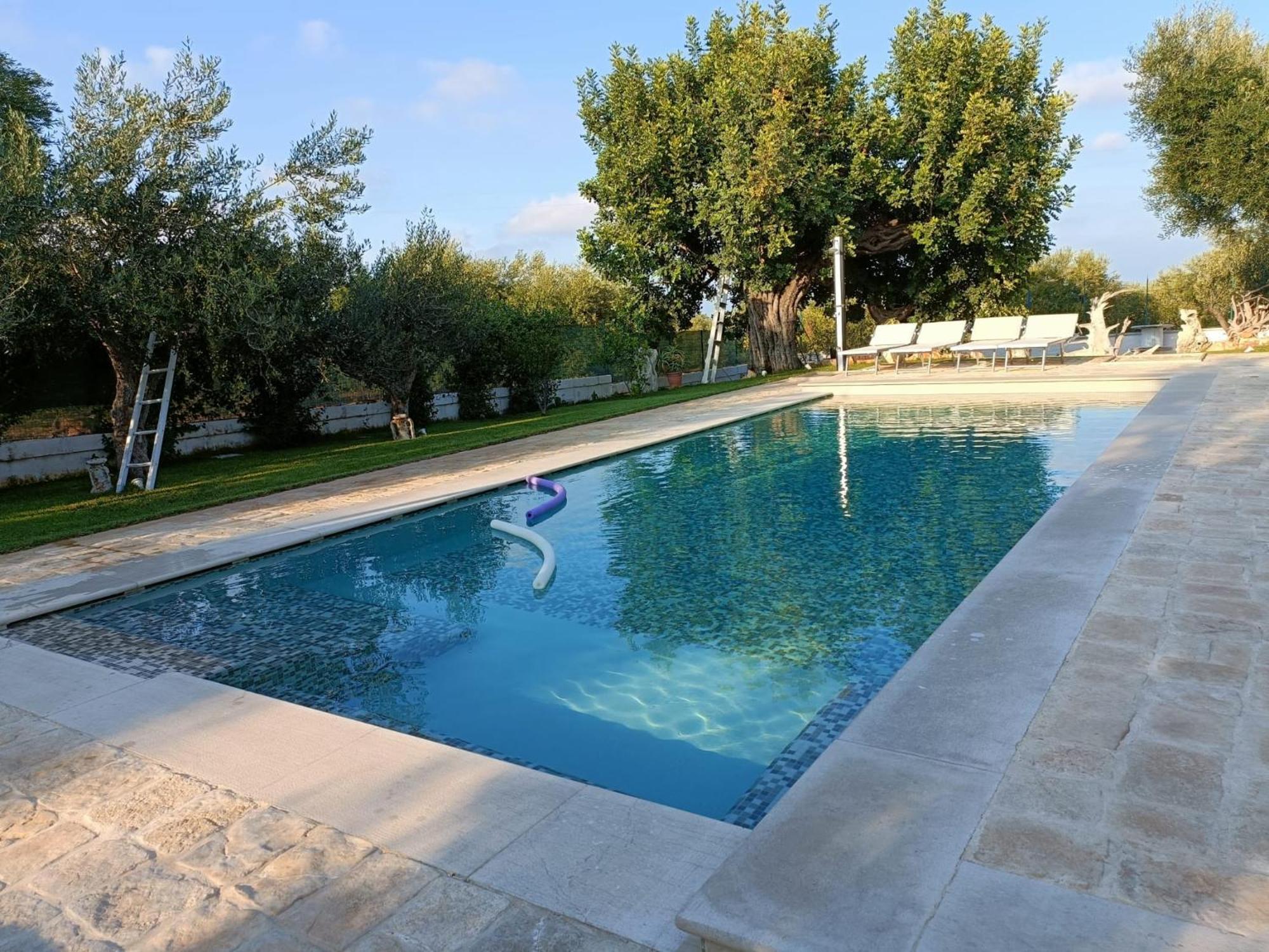 Il Vecchio Carrubo - Villa Con Piscina A Sfioro Macchia di Monte Zewnętrze zdjęcie